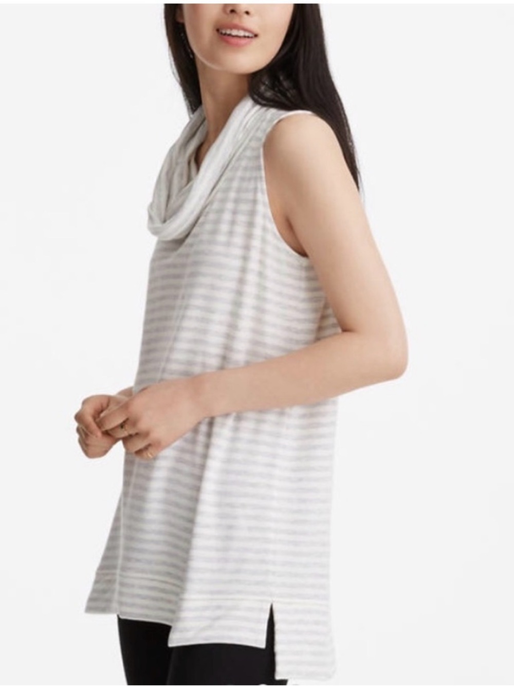 Lou & Grey Cowl Neck Tunic
